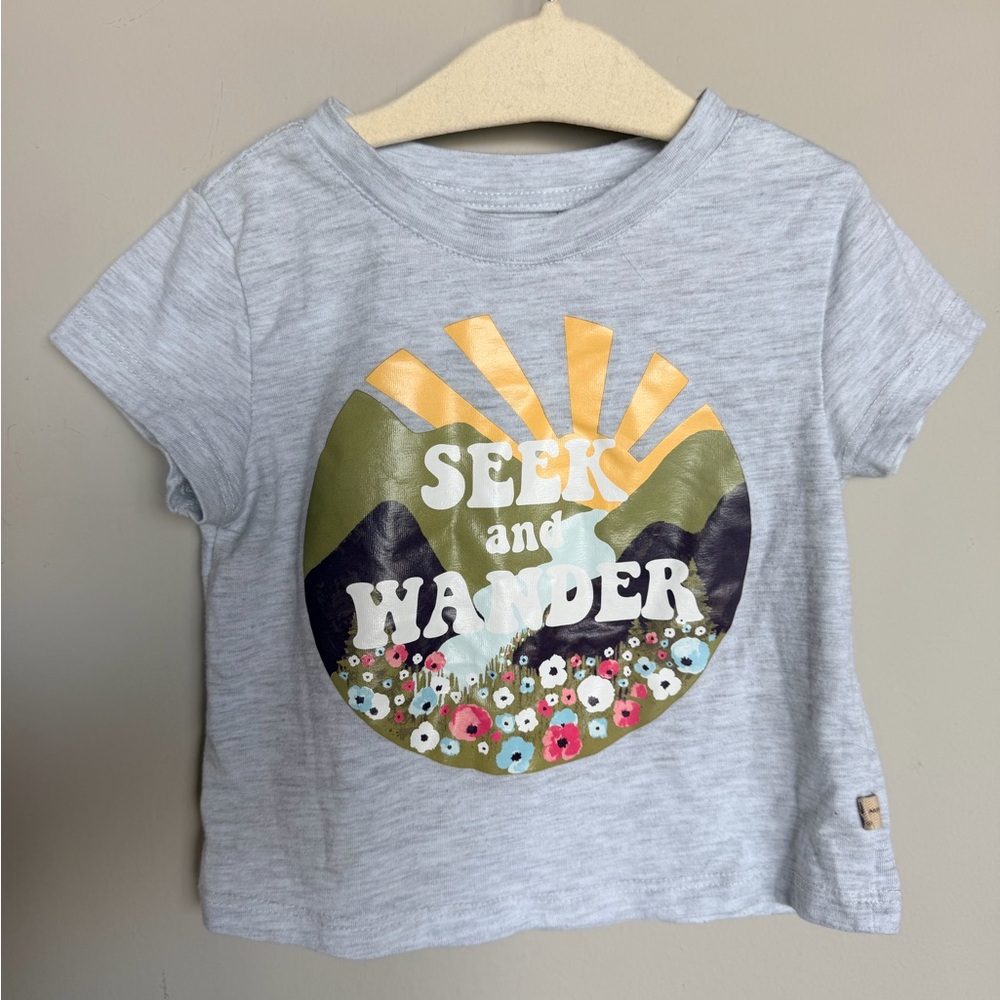 BearPaw 'Seek and Wander' Graphic Tee 3T